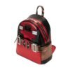 LOUNGEFLY: MARVEL - Mini mochila Deadpool Metallic