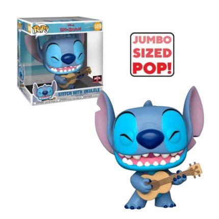 Funko Pop Jumbo: DISNEY LILO & STITCH - Stitch with Ukulele N 1419 Target Con