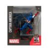 MCFARLANE TOYS: MARVEL - Captain America 1:10th Scale Collectible with Scene (Captain America #100)