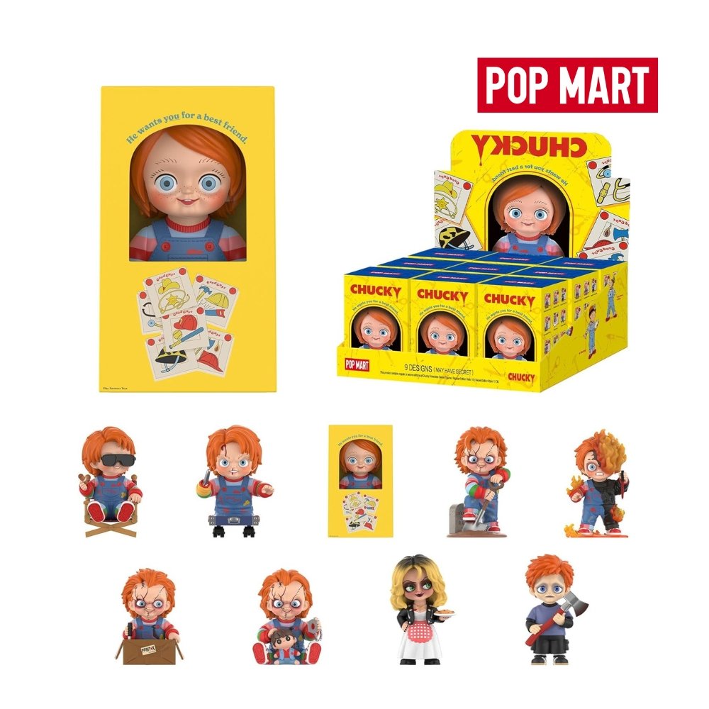 POP MART CHUCKY Caja sorpresa (1 unid.) POP MART: CHUCKY Caja sorpresa (1 unid.)