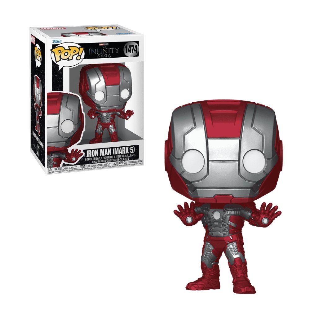 Funko Pop MARVEL - The Infinity Saga Iron Man (Mark 5) N 1474 Funko Pop: MARVEL - The Infinity Saga: Iron Man (Mark 5) N 1474