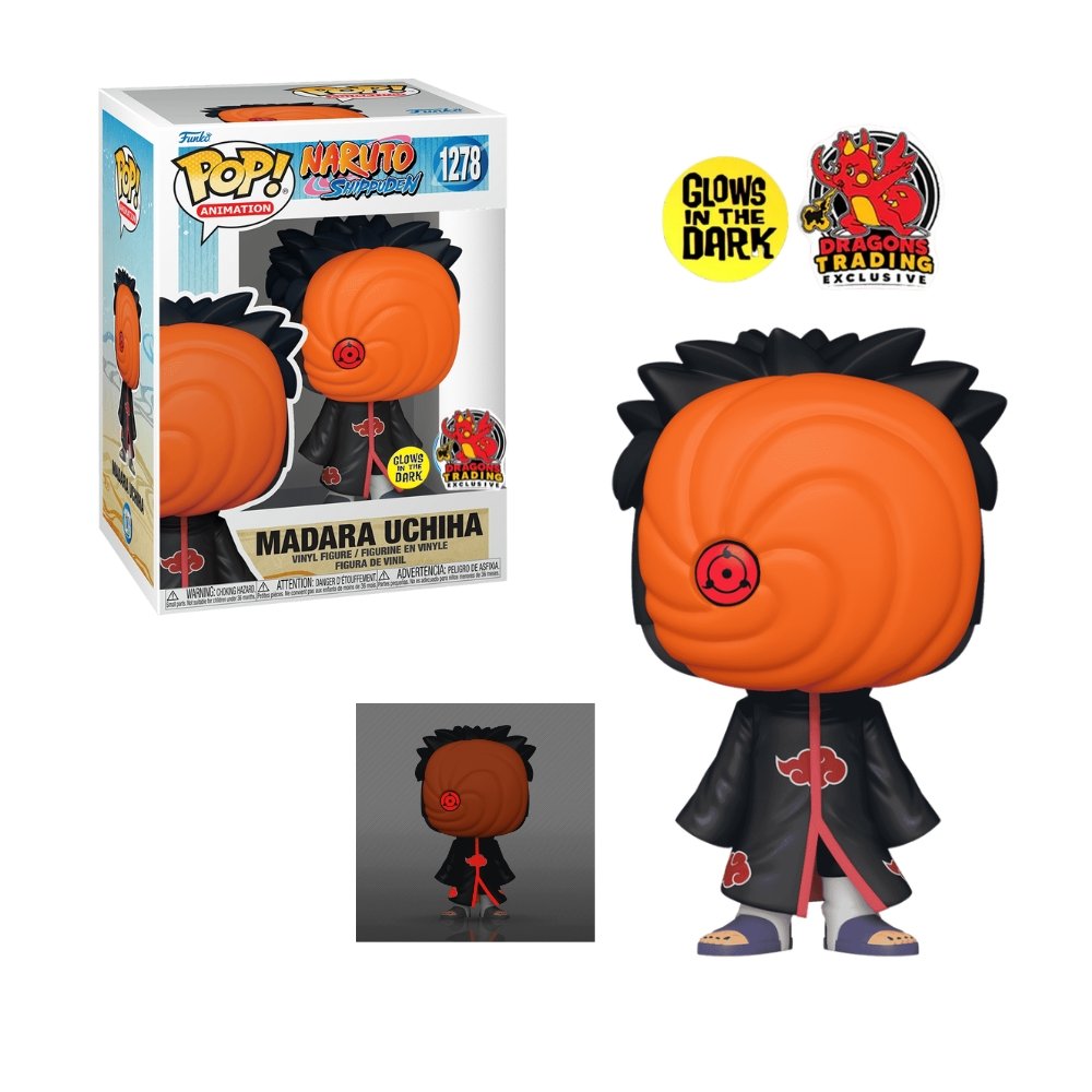 Funko Pop NARUTO SHIPPUDEN - Madara Uchiha N 1278 Glow - Dragons Trading Funko Pop: NARUTO SHIPPUDEN - Madara Uchiha N 1278 Glow - Dragons Trading
