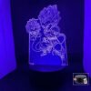 Lámpara led 3D: DRAGON BALL Z - Gotenks y fantasma Kamikaze