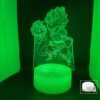 Lámpara led 3D: DRAGON BALL Z - Gotenks y fantasma Kamikaze