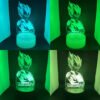 Lámpara led 3D: DRAGON BALL Z - Vegeta