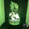 Lámpara led 3D: DRAGON BALL Z - Vegeta