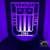 Lámpara led 3D: Equipo de fútbol - Alianza Lima AL
