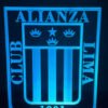 Lámpara led 3D: Equipo de fútbol - Alianza Lima AL