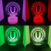 Lámpara led 3D: Equipo de fútbol - Universitario (U)