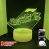 Lámpara led 3D: Fórmula 1 F1