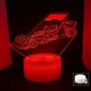 Lámpara led 3D: Fórmula 1 F1