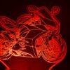 Lámpara led 3D: Moto deportiva biker