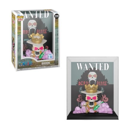 Funko Pop Poster (Cover): ONE PIECE - Brook Wanted N 2220 Target Con