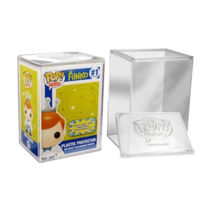 Funko Pop STACKS: Protector de acrílico trasparente UV con tapa dura para Funko POP! de 4"