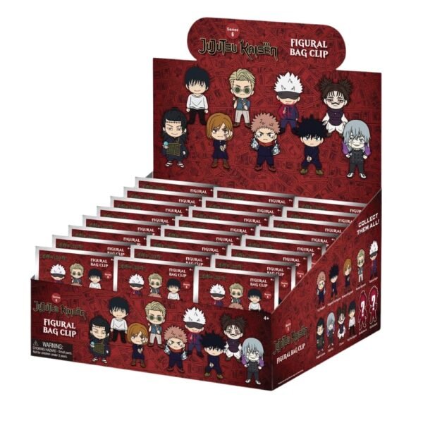 MONOGRAM: Llavero 3D JUJUTSU KAISEN JJK Serie 6 (1 unidad) (Blind Bag) - bolsa misteriosa