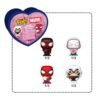 Funko Bitty Pop Mystery: MARVEL - Spider Man Valentine (1 unid.)
