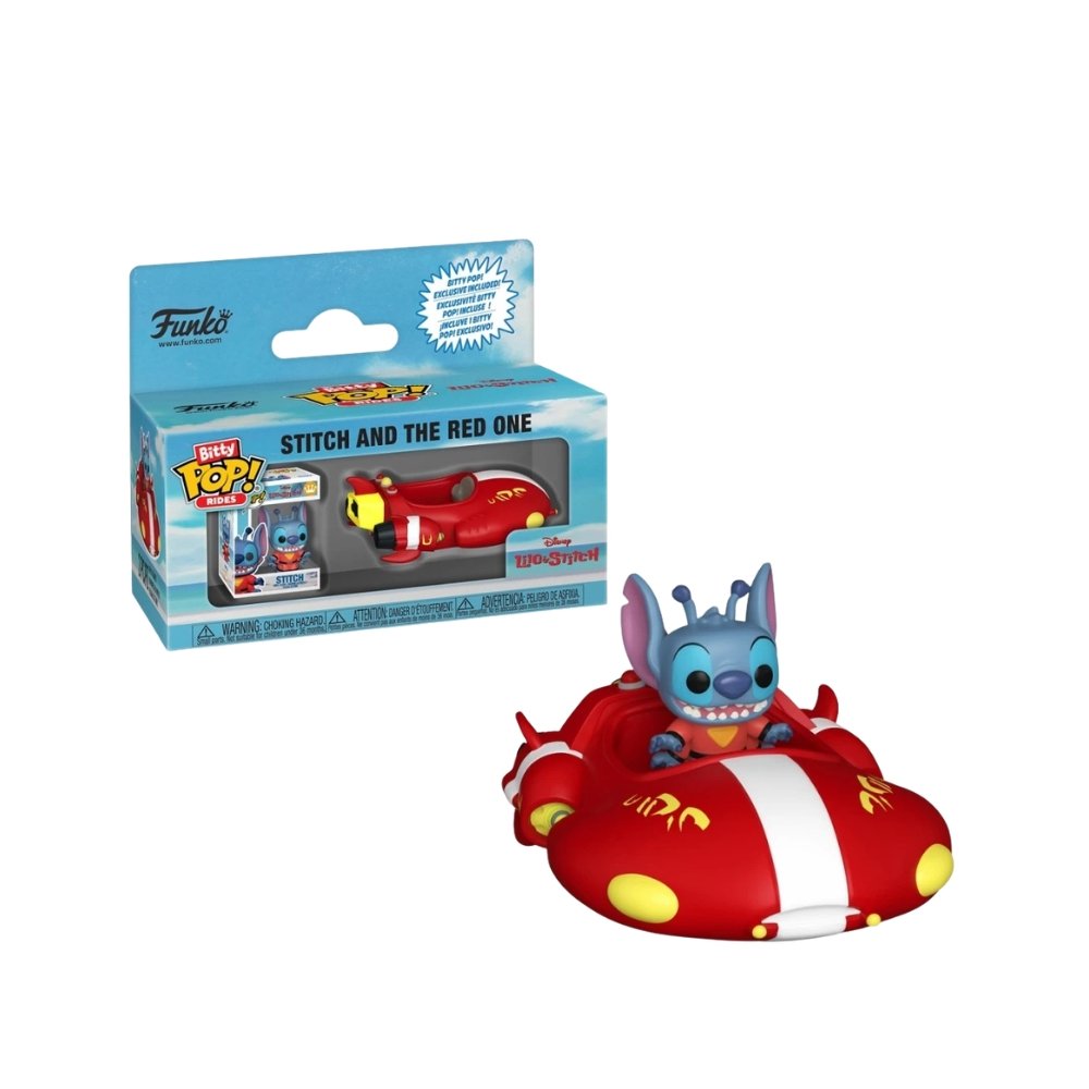 Funko Bitty Pop Rides DISNEY LILO & STITCH - Stitch and The Red One Funko Bitty Pop Rides: DISNEY LILO & STITCH - Stitch and The Red One