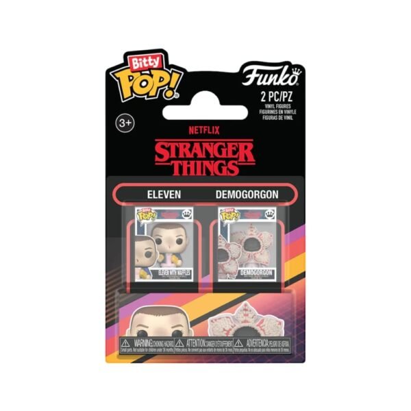 Funko Bitty Pop: STRANGER THINGS - Demogorgon and Eleven (2 pack)