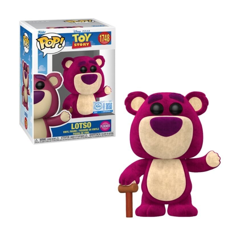Funko Pop: DISNEY PIXAR - TOY STORY - Lotso (Flocked) N 1748 Exclusive