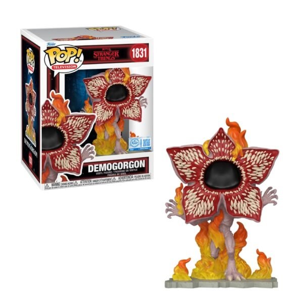 Funko Pop Premium: Demogorgon on fire #1831 FunkoShop - Stranger Things