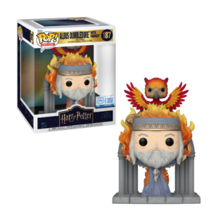 Funko Pop Deluxe: Albus Dumbledore with Fawkes #187 FunkoShop - Harry Potter
