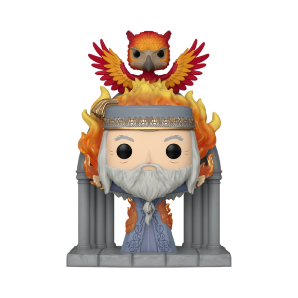 Funko Pop Deluxe: Albus Dumbledore with Fawkes #187 FunkoShop - Harry Potter