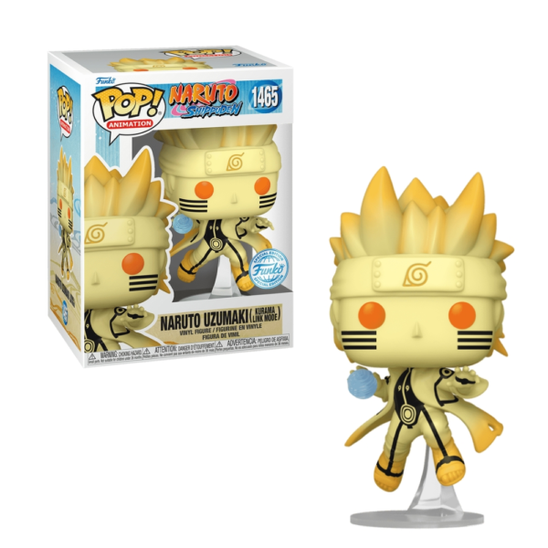 Funko Pop: Naruto Uzumaki (Kurama Link Mode) #1465 Special Edition - Naruto Shippuden