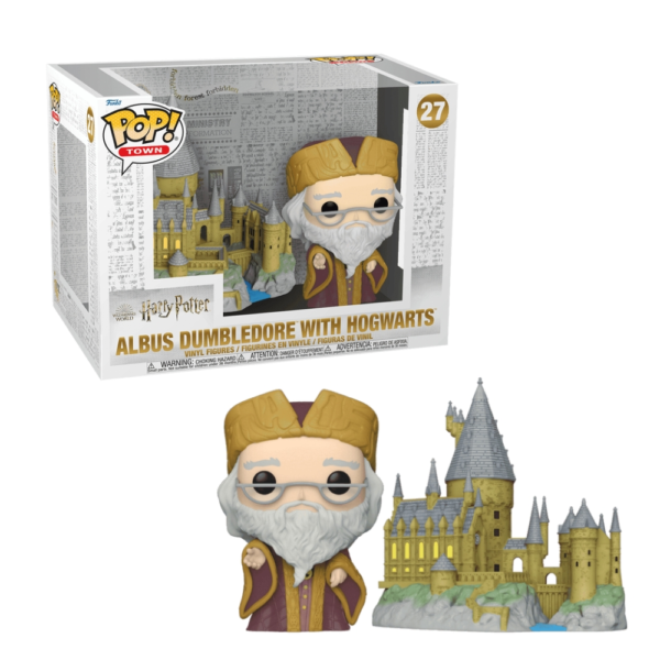 Funko Pop Town: Albus Dumbledore with Hogwarts #27 - Harry Potter