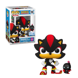 Funko Pop: Buddy Shadow with Dark Chao (Flocked) #1151 Toy Temple - Sonic the Hedgehog