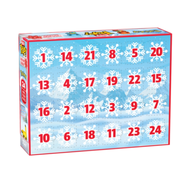 Funko Calendar: Bitty Pop Holiday Advent calendar Pokemon (Calendario Adviento)