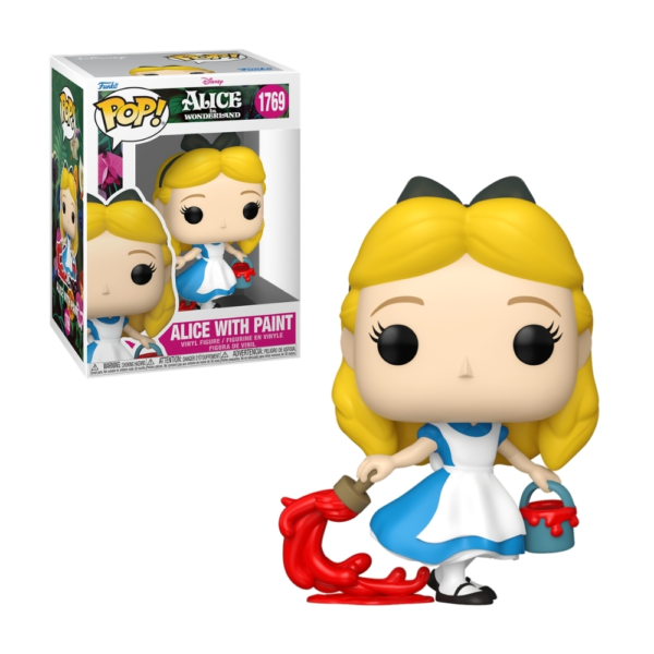 Funko Pop: Alice with Paint #1769 - Alice in Wonderland