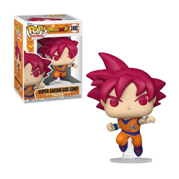 Funko Pop: Super Saiyan God Goku #2492 - Dragon Ball Super