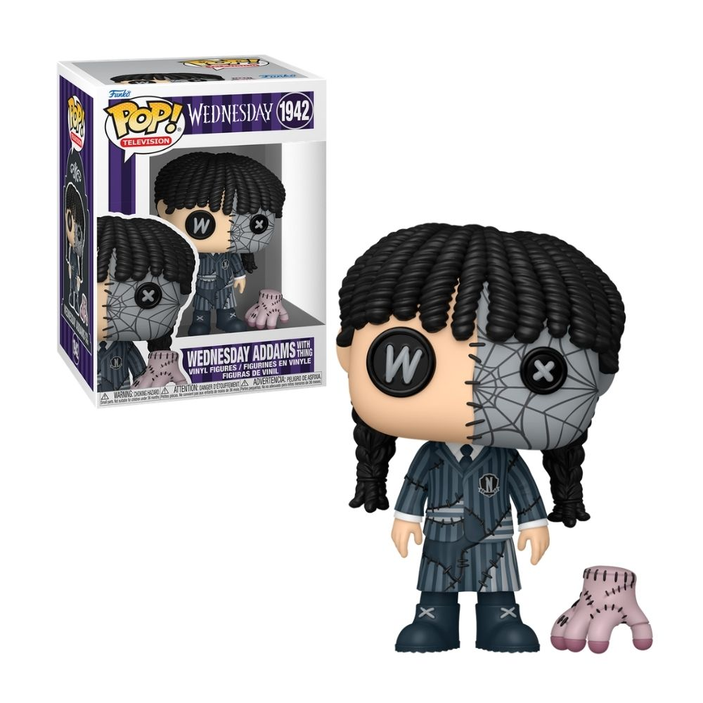 Funko Pop Wednesday Addams (Patchwork) #1942 - The Addams family Funko Pop: Wednesday Addams (Patchwork) #1942 - The Addams family