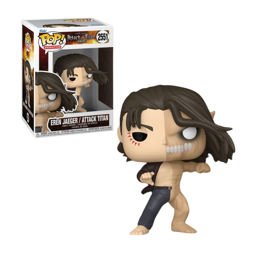 Funko Pop Eren JaegerAttack Titan #2551 - Attack on Titan Funko Pop: Eren Jaeger/Attack Titan #2551 - Attack on Titan