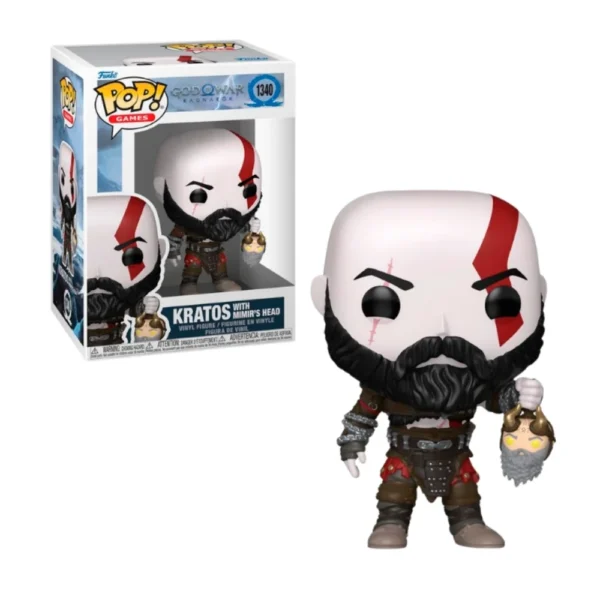 Funko Pop: Kratos with Mimirs Head #1340 - God of War